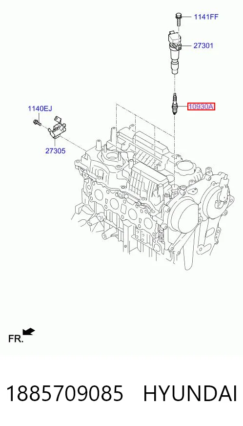 1885709085 Hyundai/Kia Świeca zapłonowa