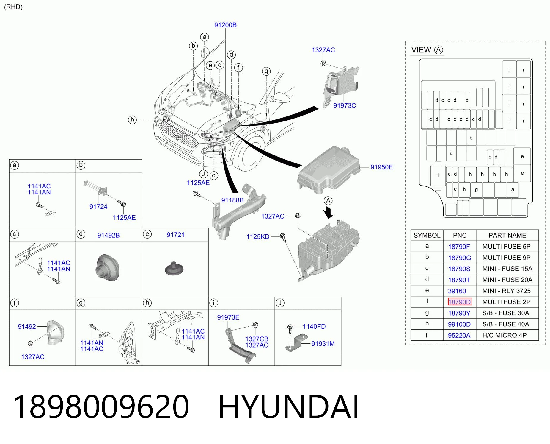 1898009620 Hyundai/Kia 