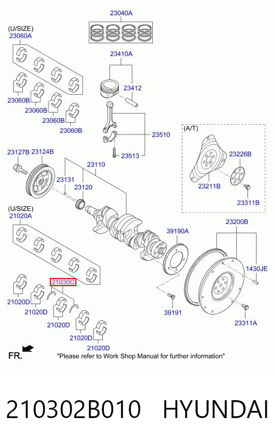 210302B010 Hyundai/Kia