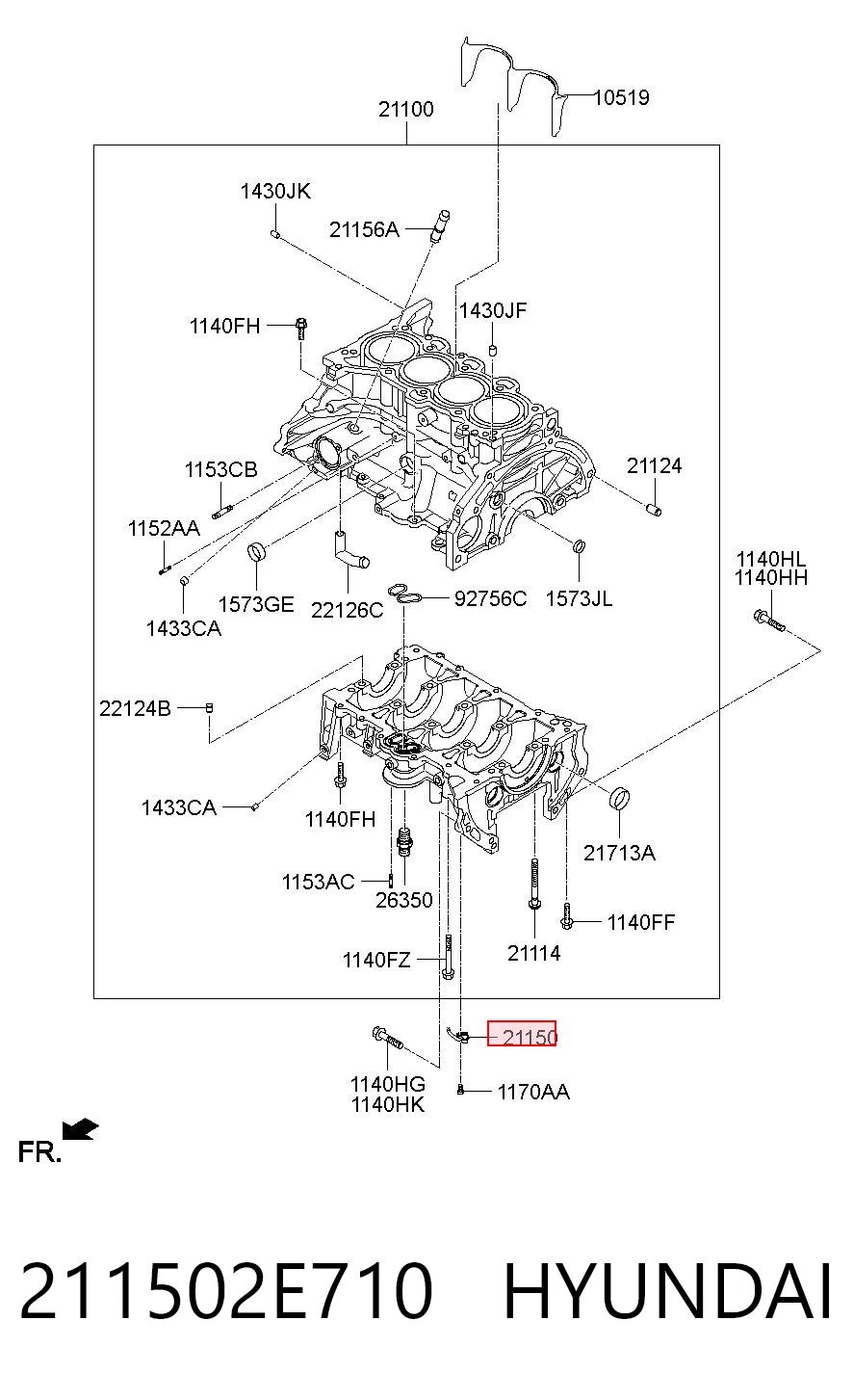 211502E710 Hyundai/Kia