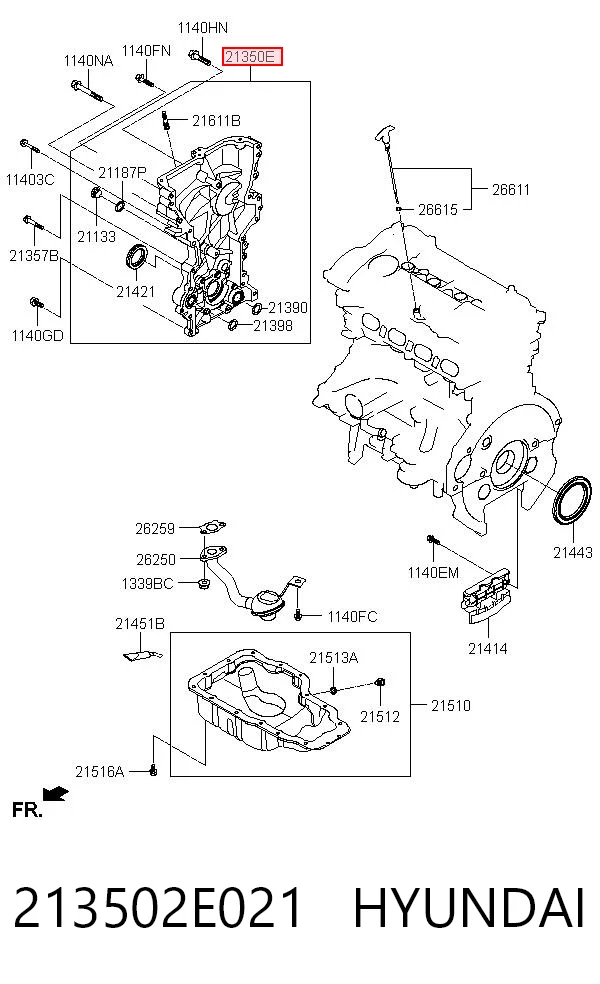 213502E021 Hyundai/Kia