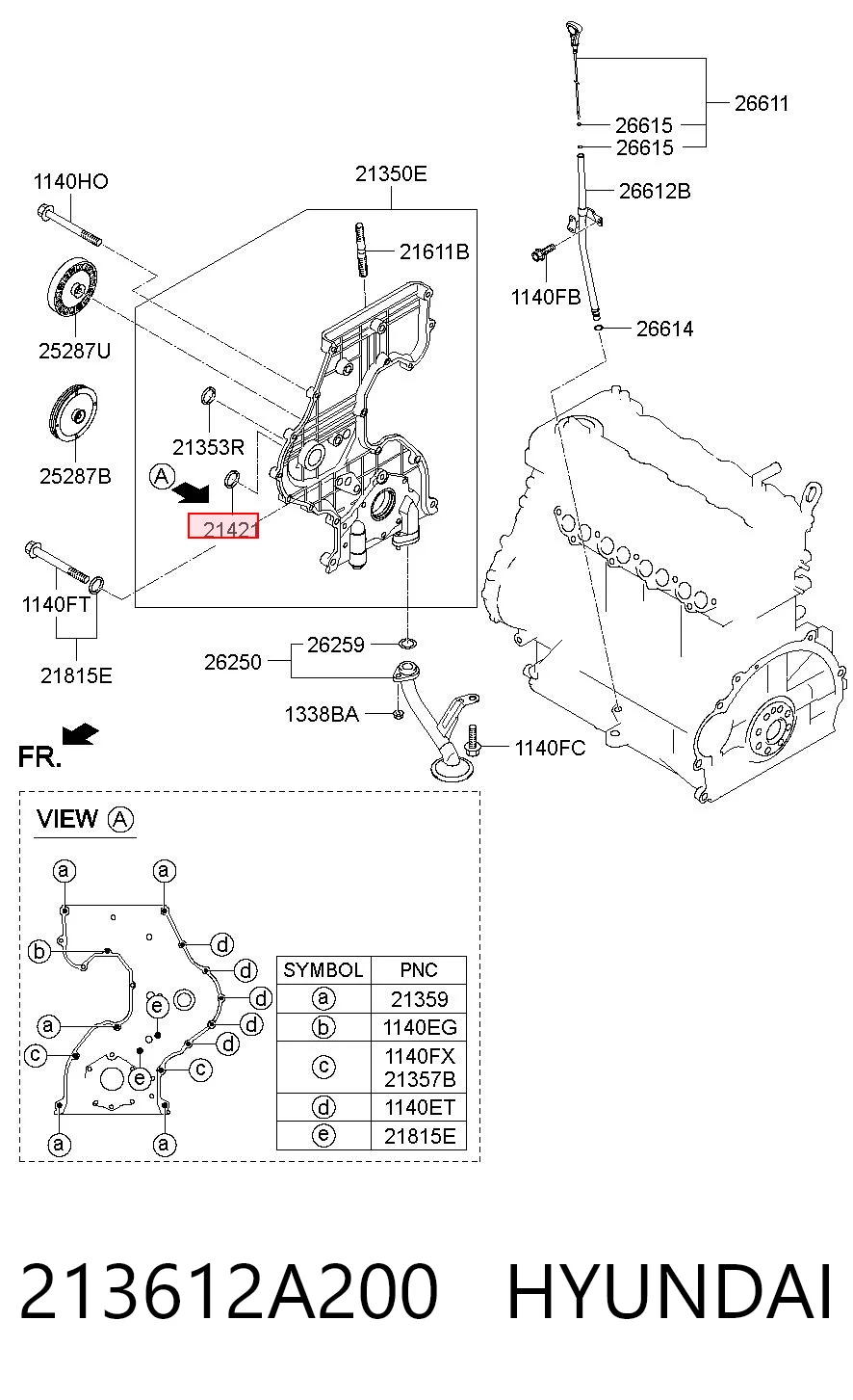 213612A200 Hyundai/Kia