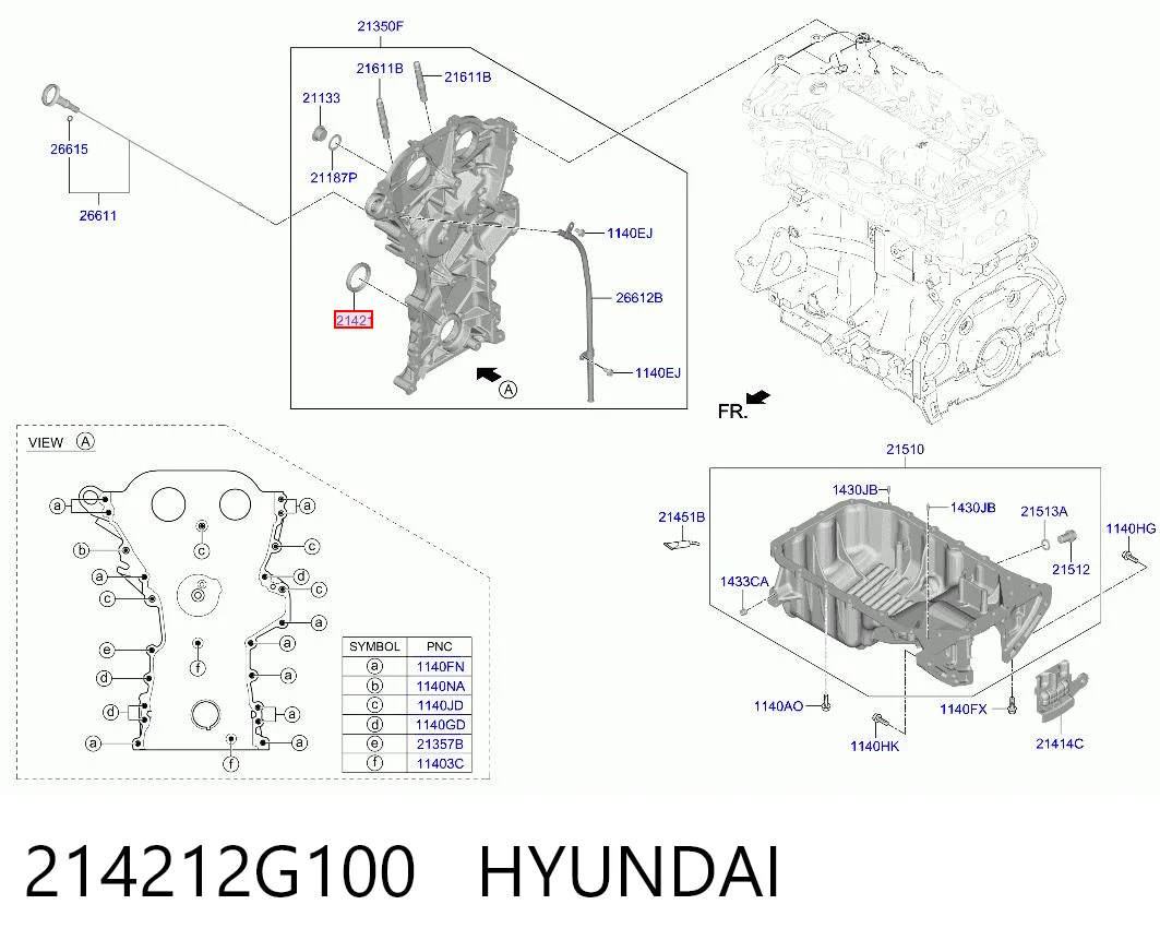 214212G100 Hyundai/Kia
