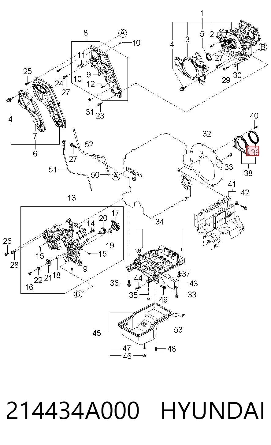 214434A000 Hyundai/Kia