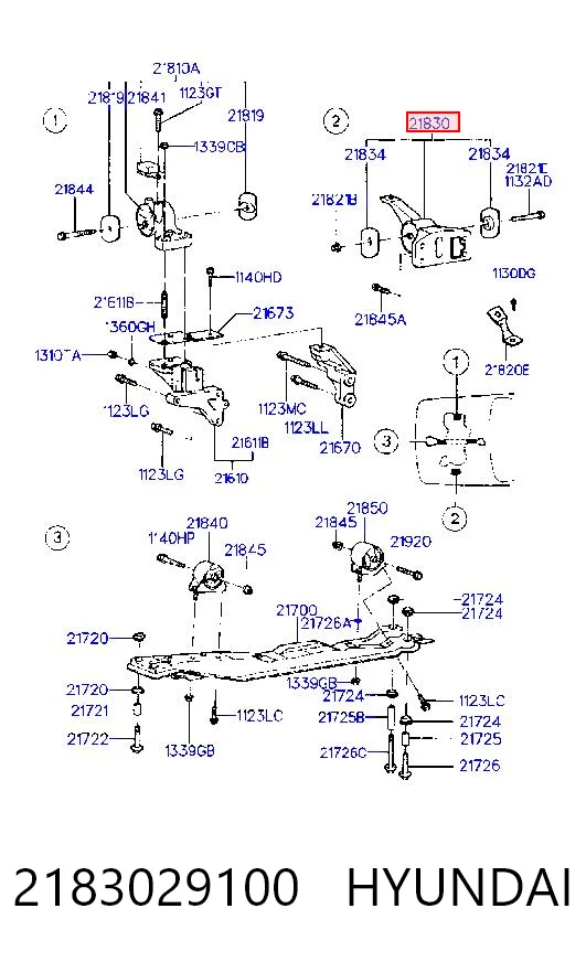 2183029100 Hyundai/Kia