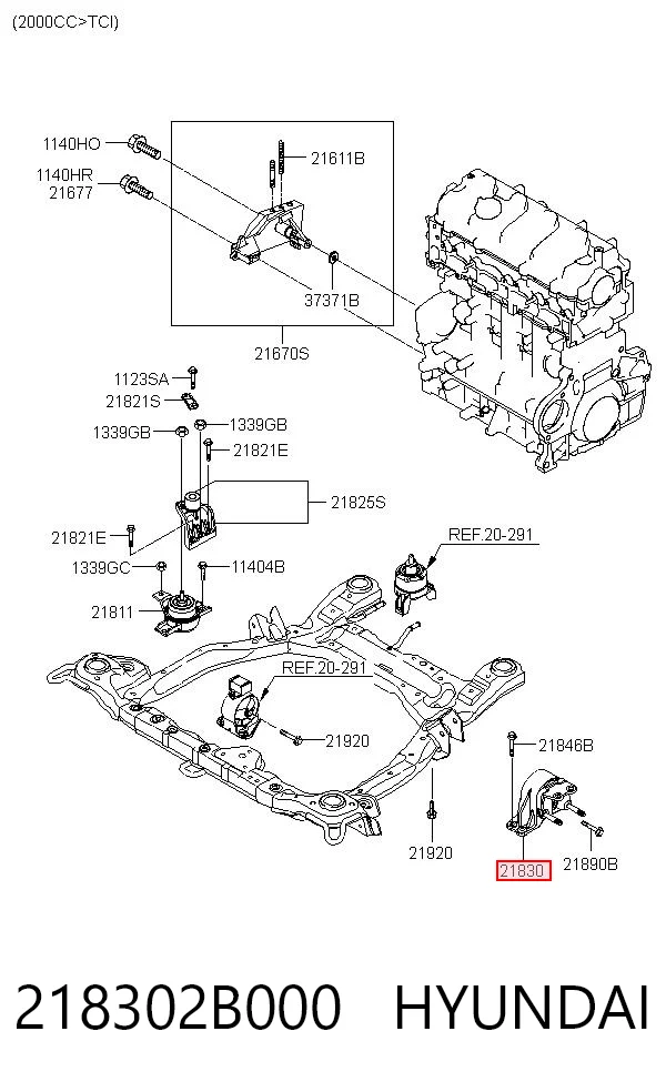 218302B000 Hyundai/Kia