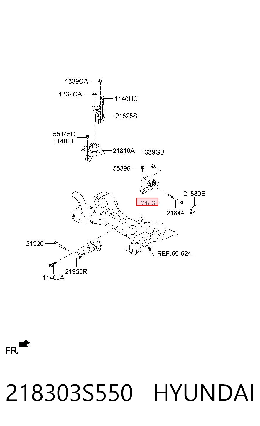 218303S550 Hyundai/Kia