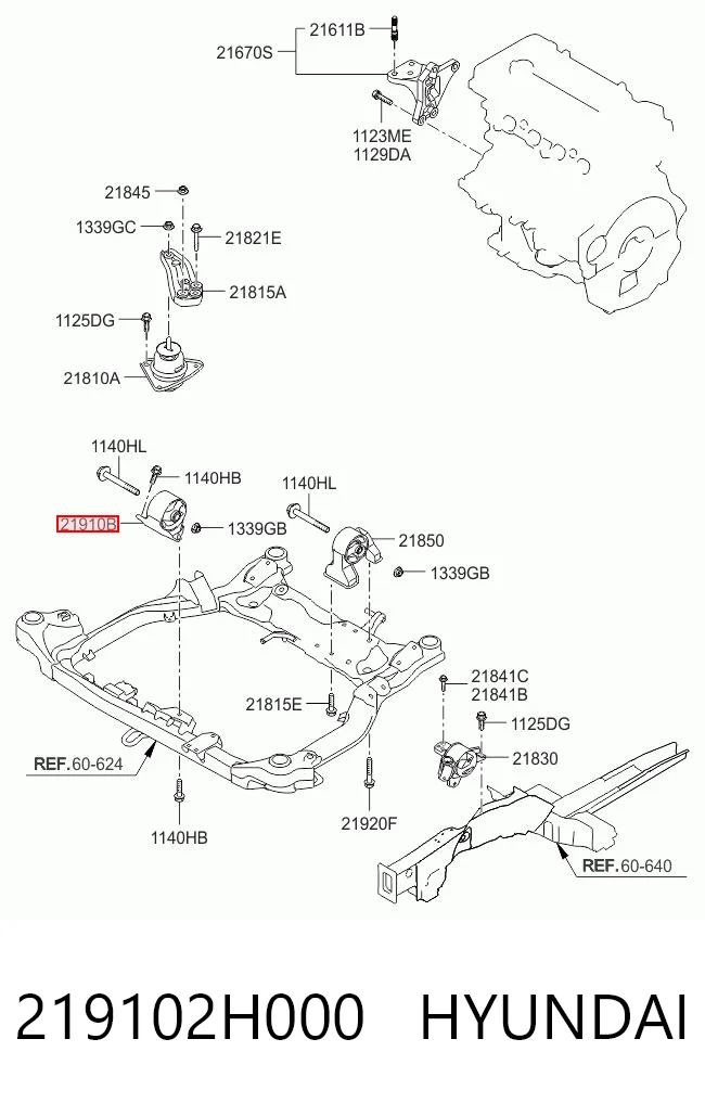 219102H000 Hyundai/Kia