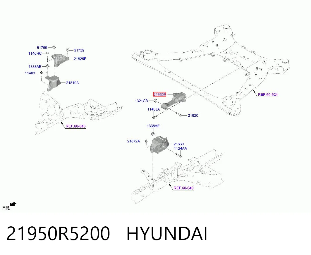 21950R5200 Hyundai/Kia