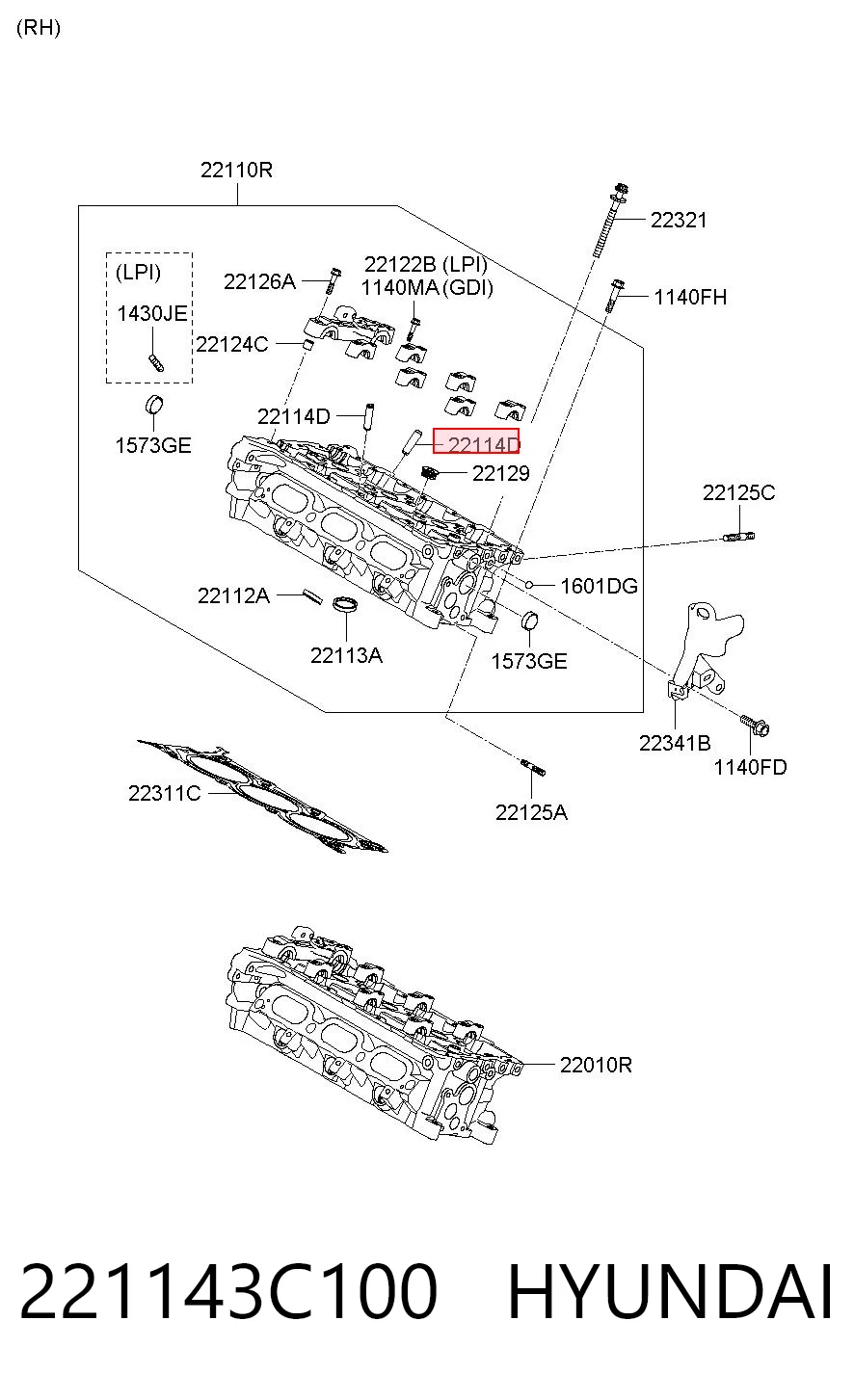 221143C100 Hyundai/Kia