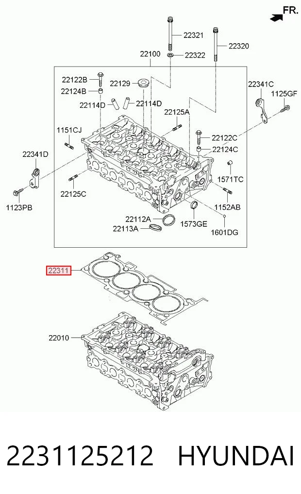 2231125212 Hyundai/Kia