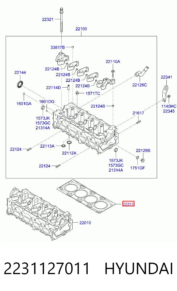 2231127011 Hyundai/Kia