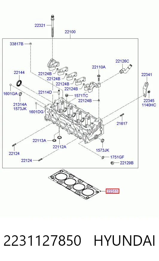 2231127850 Hyundai/Kia