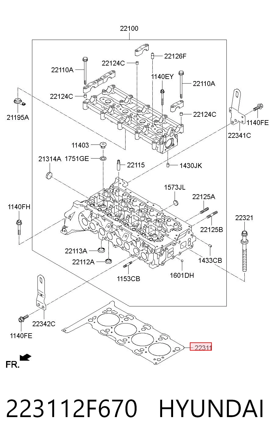 223112F670 Hyundai/Kia
