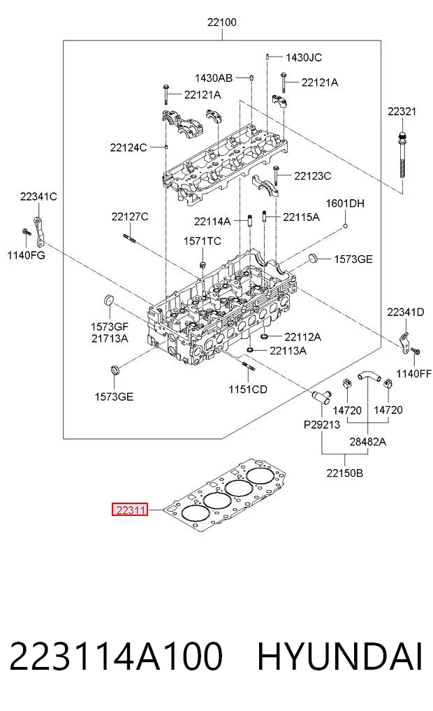 223114A100 Hyundai/Kia