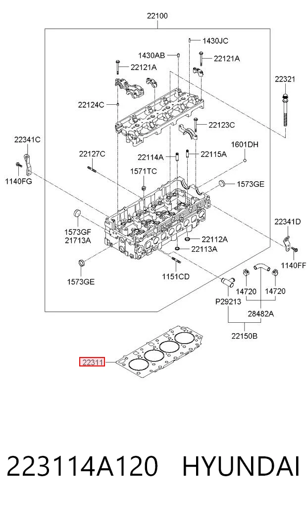 223114A120 Hyundai/Kia