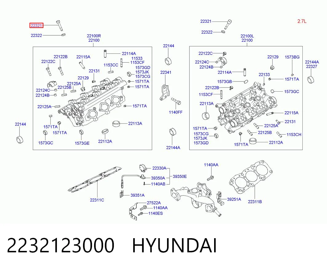 2232123000 Hyundai/Kia