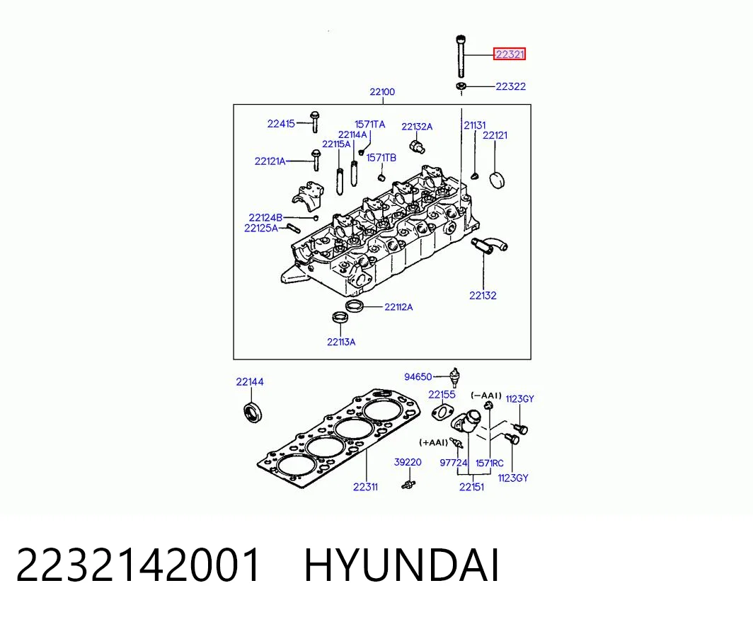 2232142001 Hyundai/Kia