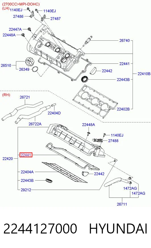 2244127000 Hyundai/Kia