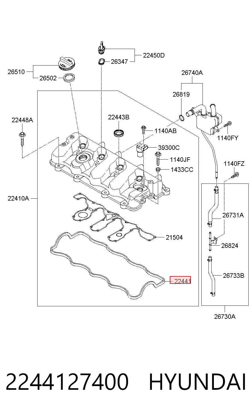 2244127400 Hyundai/Kia