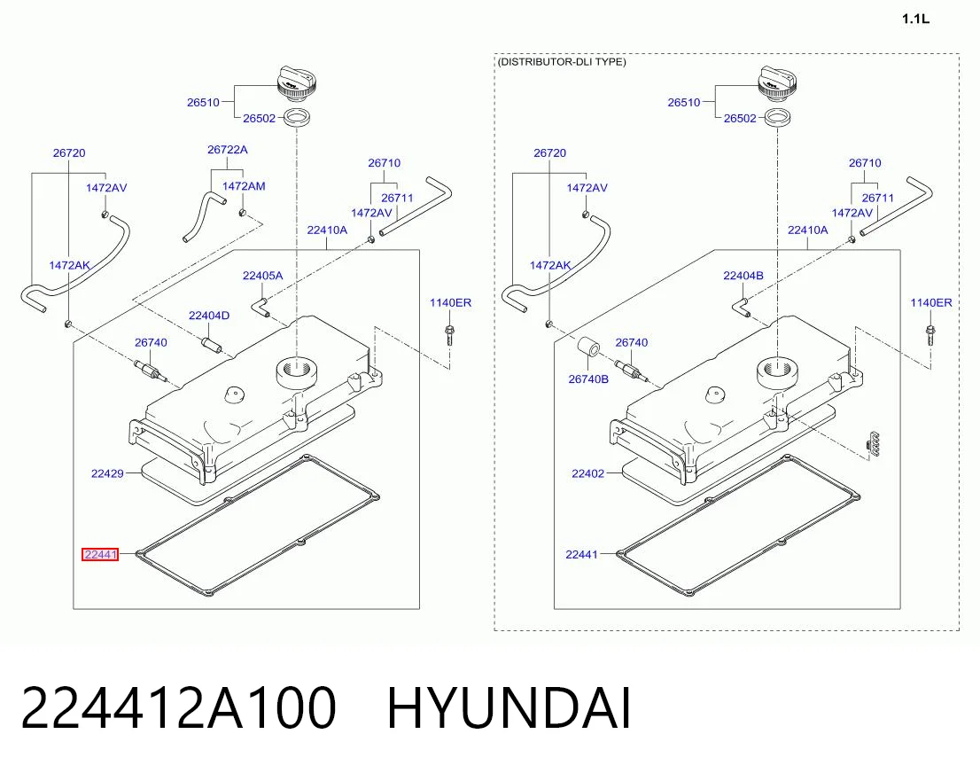 224412A100 Hyundai/Kia