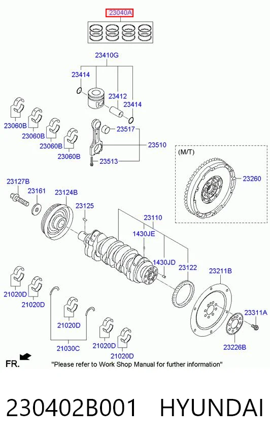 230402B001 Hyundai/Kia