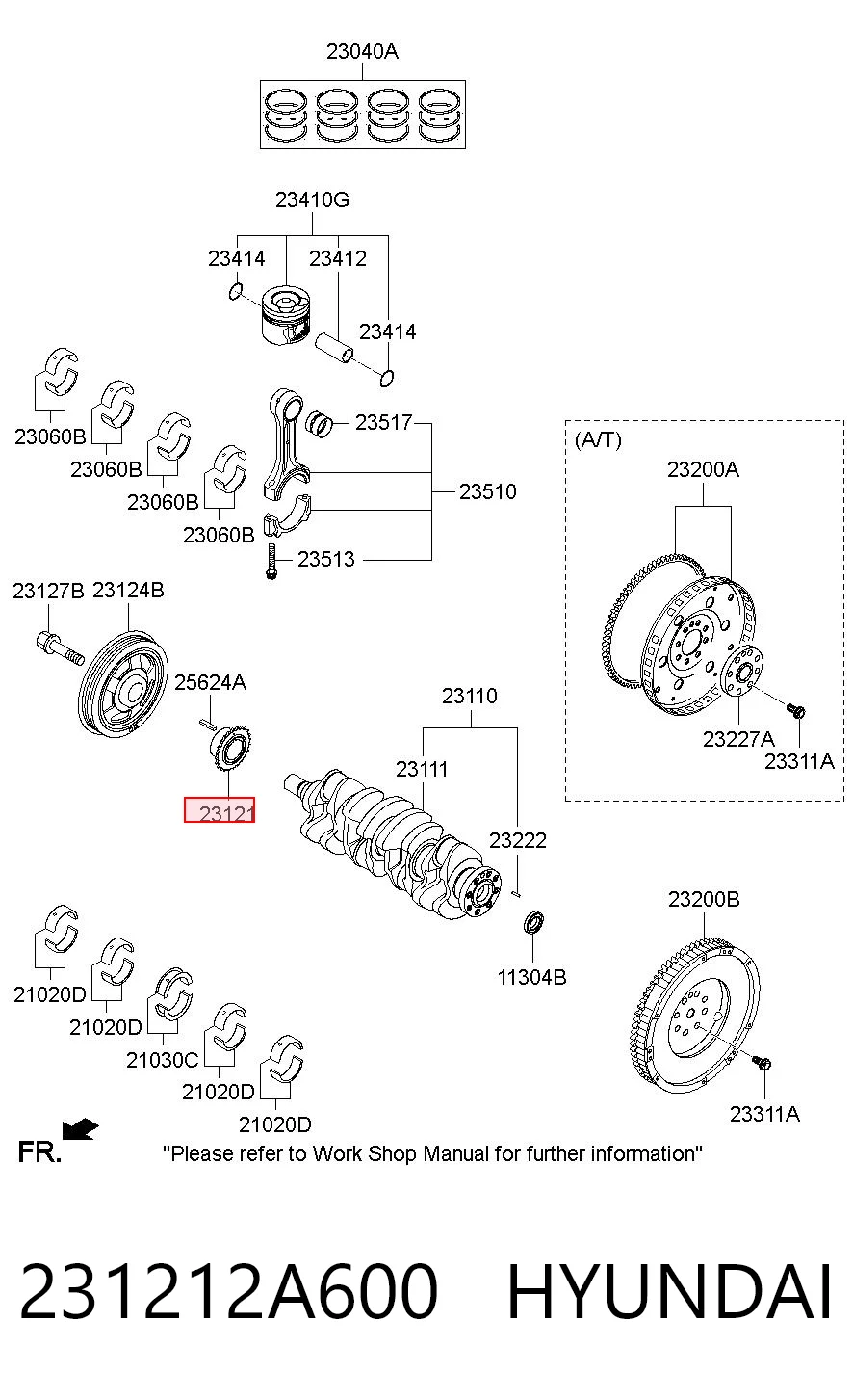 231212A600 Hyundai/Kia