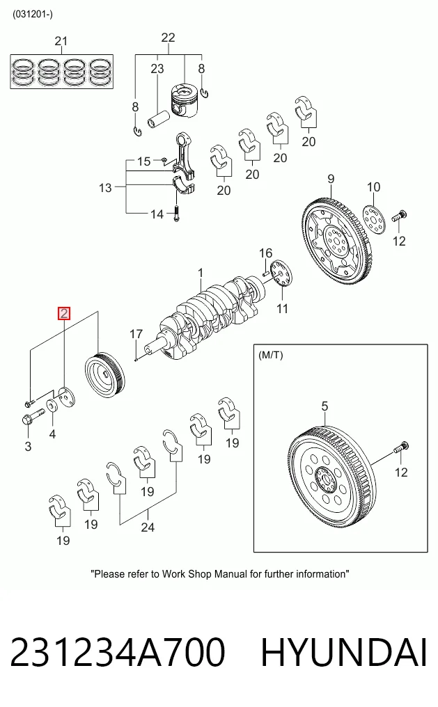 231234A700 Hyundai/Kia
