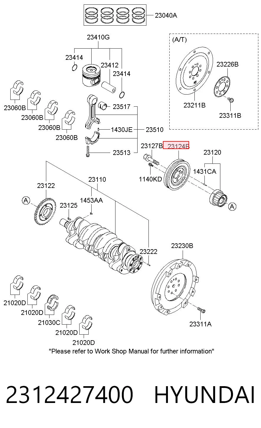 2312427400 Hyundai/Kia