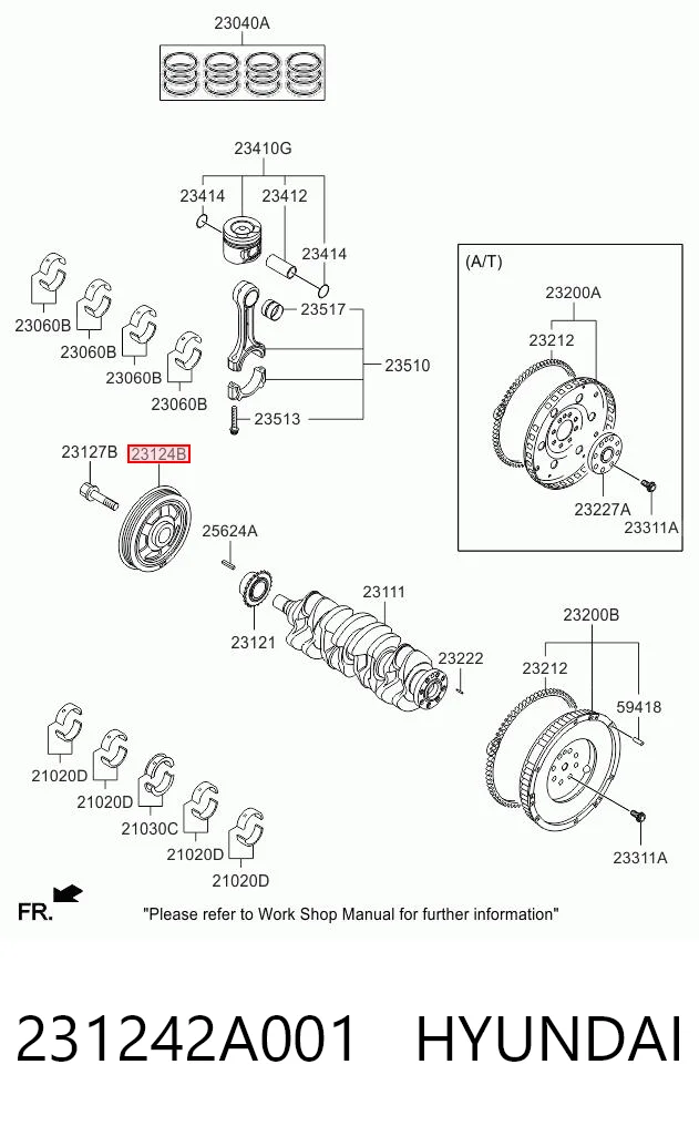 231242A001 Hyundai/Kia