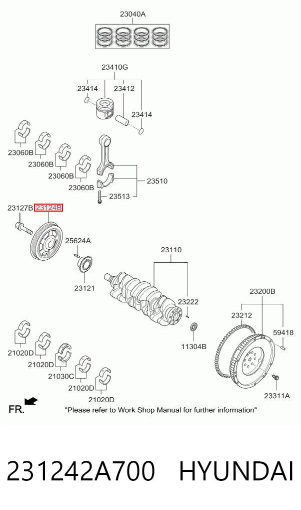 231242A700 Hyundai/Kia