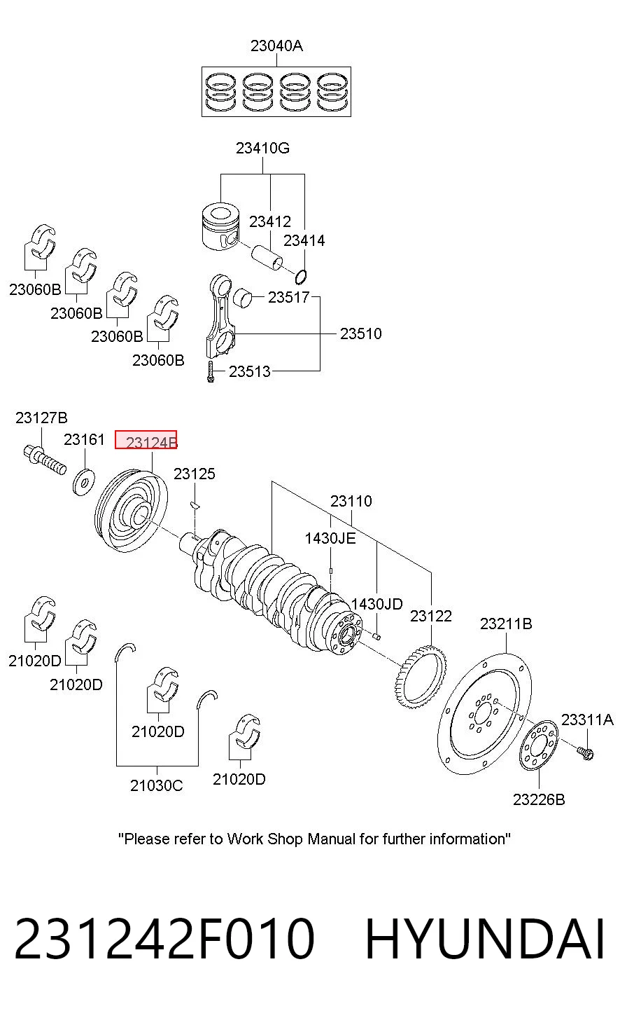 231242F010 Hyundai/Kia
