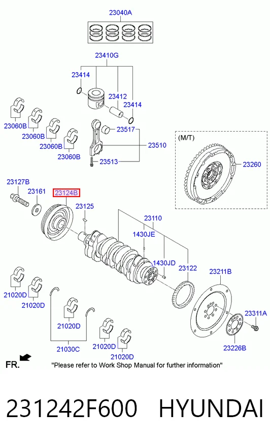 231242F600 Hyundai/Kia
