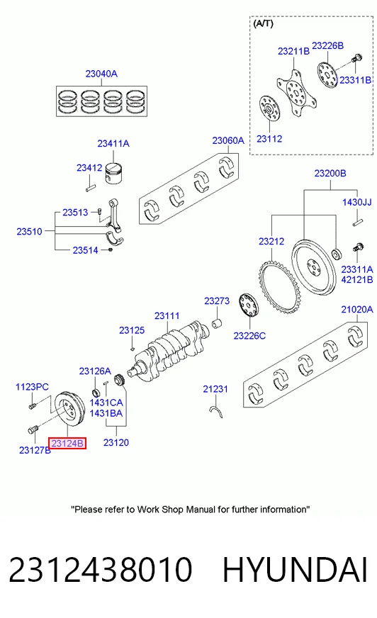 2312438010 Hyundai/Kia