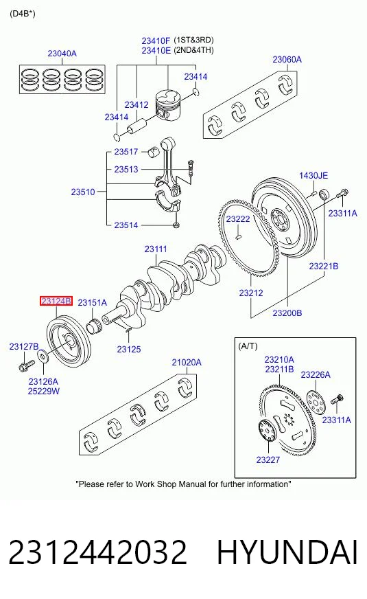 2312442032 Hyundai/Kia