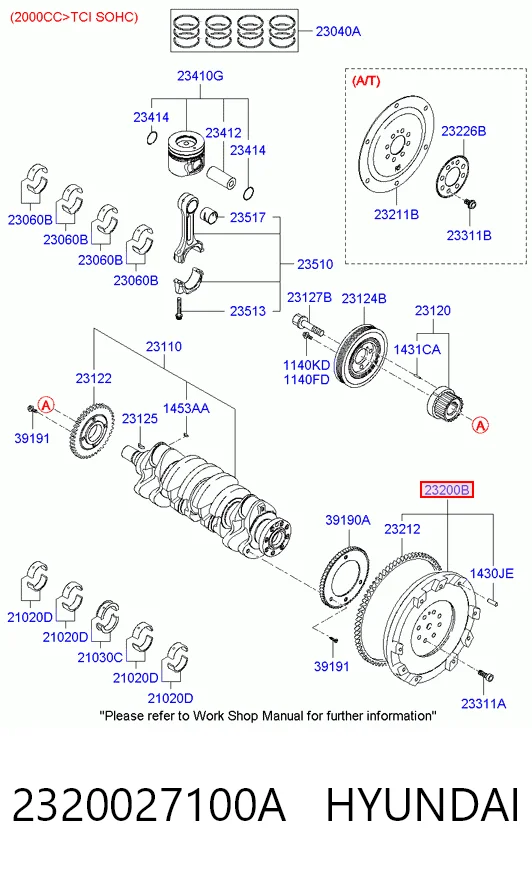2320027100A Hyundai/Kia