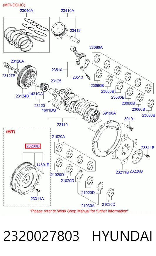 2320027803 Hyundai/Kia