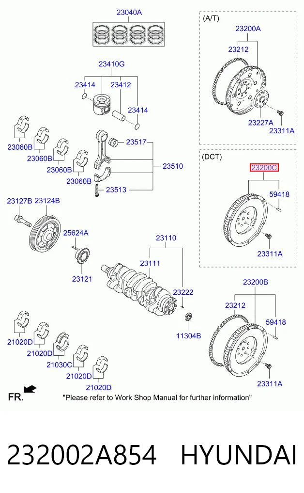Koło zamachowe silnika KIA Optima III sedana (TF) (2010 - 2017) cena, od 555,23 USD