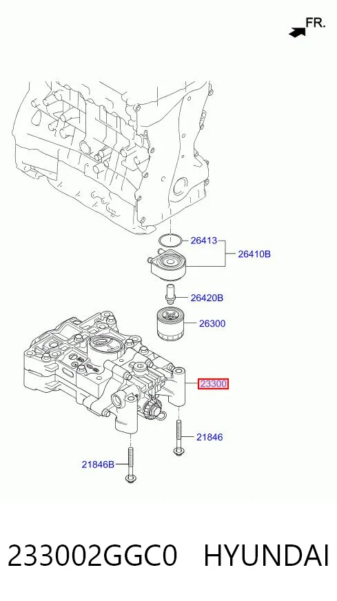 233002GGC0 Hyundai/Kia Wałek wyrównoważający