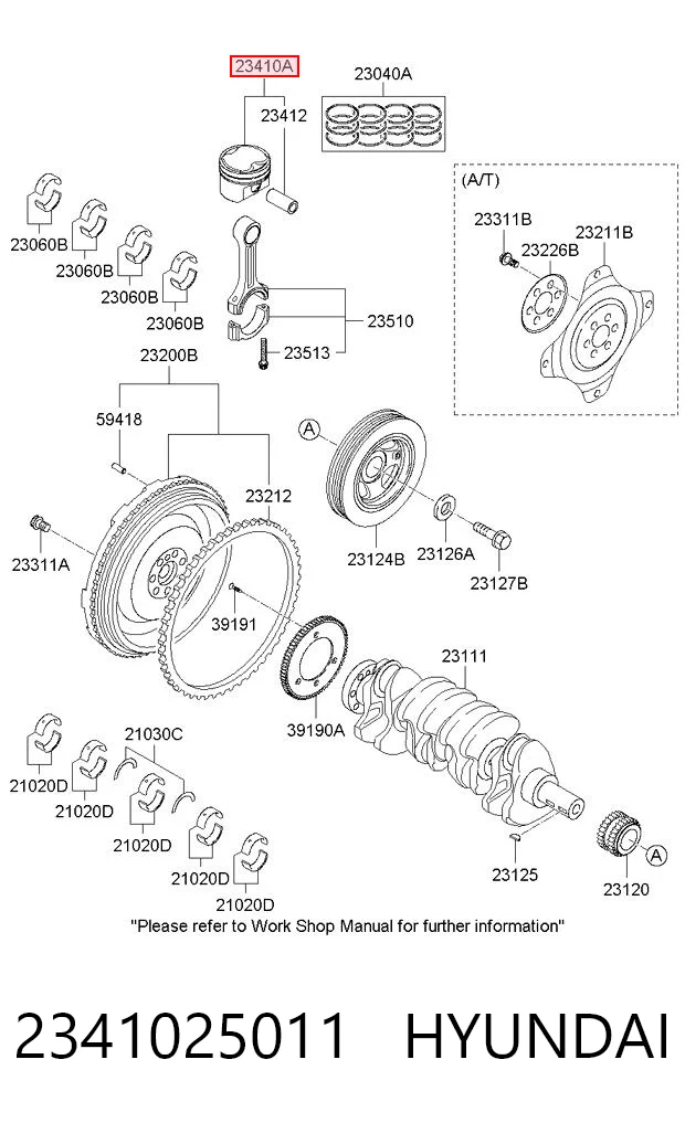 2341025011 Hyundai/Kia