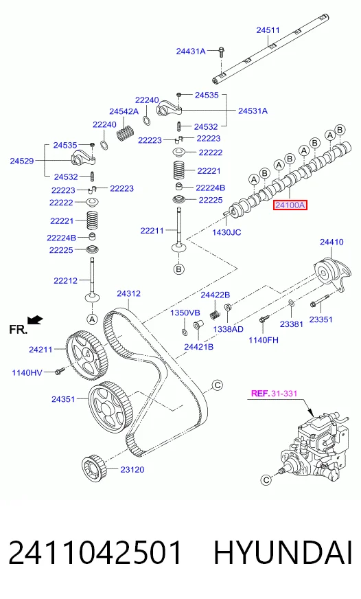2411042501 Hyundai/Kia