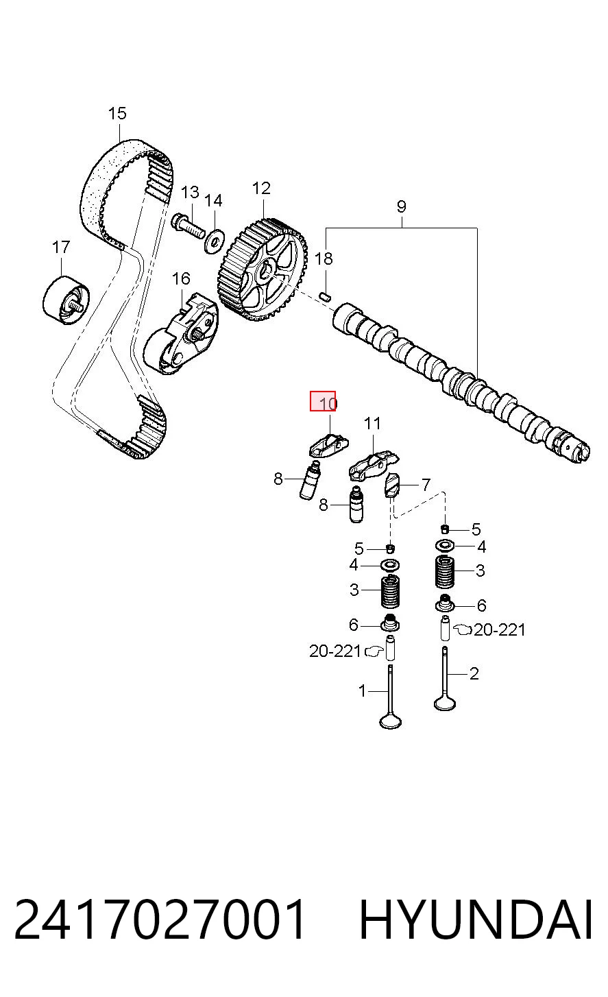 2417027001 Hyundai/Kia