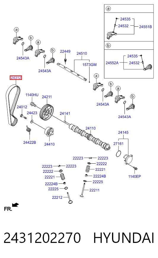 2431202270 Hyundai/Kia