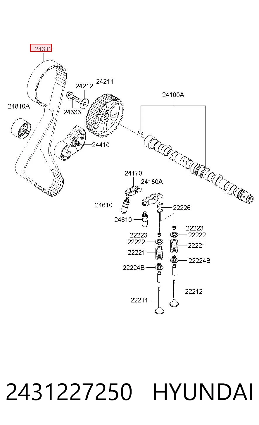 2431227250 Hyundai/Kia