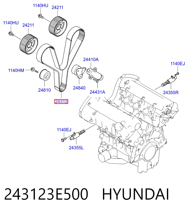 243123E500 Hyundai/Kia
