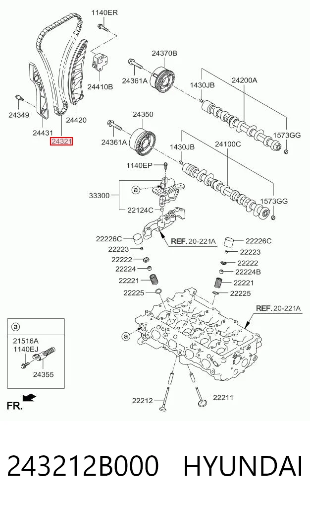 243212B000 Hyundai/Kia