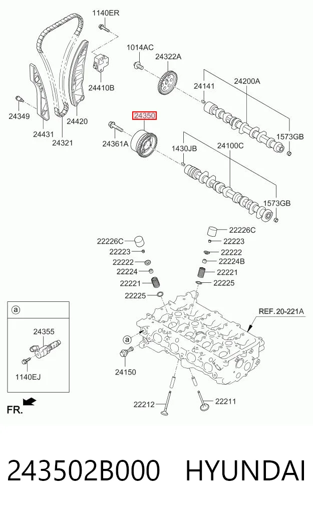 243502B000 Hyundai/Kia
