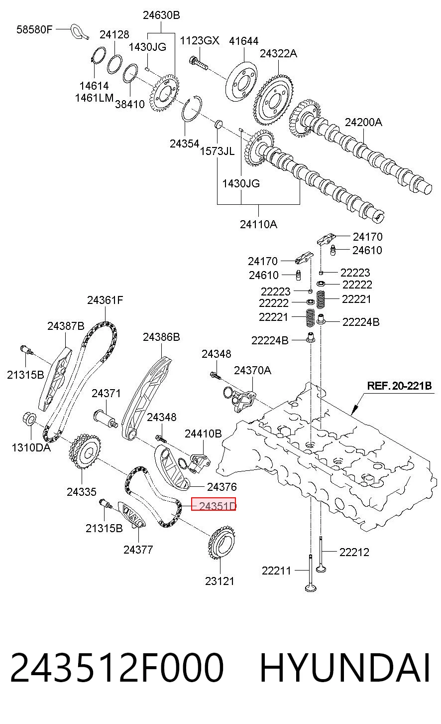 243512F000 Hyundai/Kia