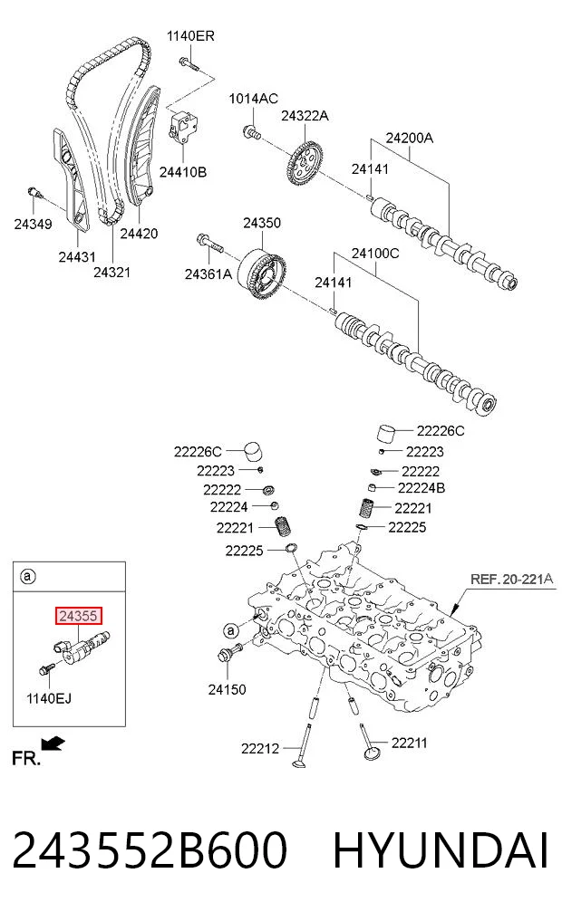 243552B600 Hyundai/Kia