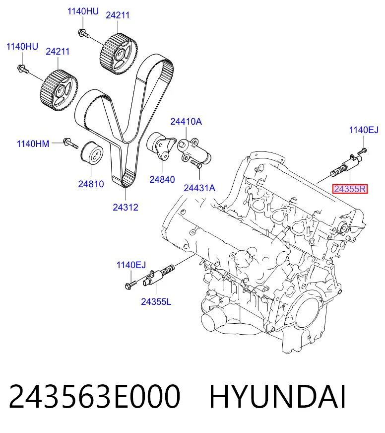 243563E000 Hyundai/Kia